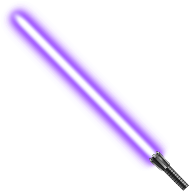 Purple lightsaber image